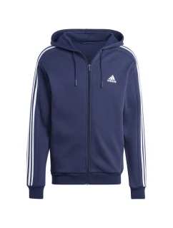 Adidas Essentials Fleece 3-Stripes Full-Zip Jr mikina IJ6478 pánské