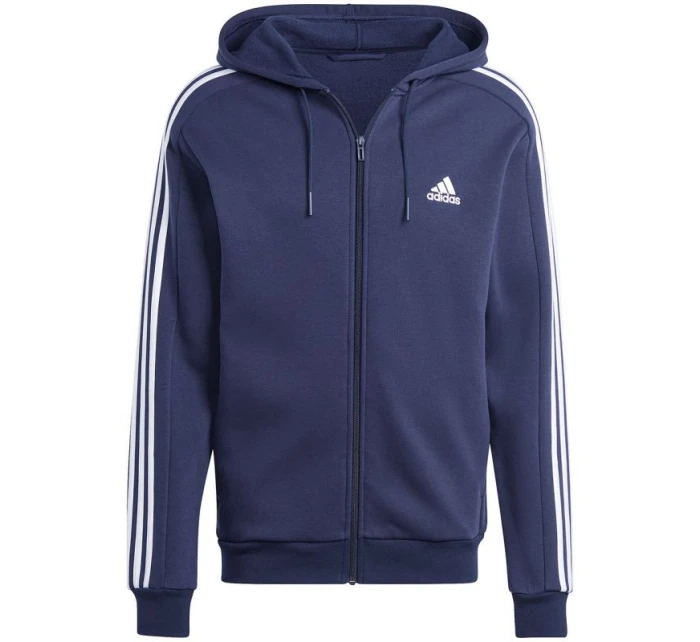 Adidas Essentials Fleece 3-Stripes Full-Zip Jr mikina IJ6478 pánské