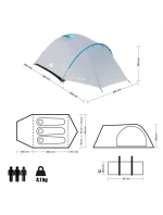 Stan NILS CAMP ROCKER NC6013 pro 3 osoby Stan NILS CAMP ROCKER NC6013 pro 3 osoby