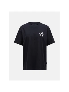 Peak Performance M Graphic Tee černá