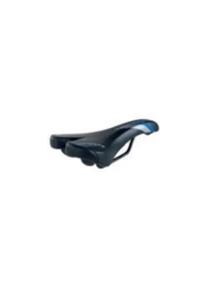 Siodełko model 21844505 czarno niebieskie - Selle Monte Grappa