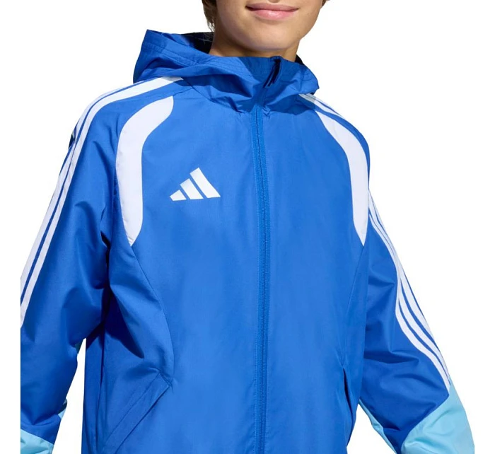 Dětská bunda adidas Tiro 26 Competition All Weather modrá KB0157