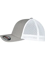 Flexfit 6511RM 6 panelová Trucker kšiltovka "Recycled" 55.11RM grey/white