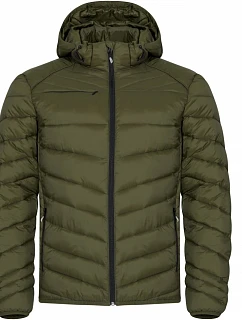 Clique Idaho Jacket Men Pánská prošívaná bunda 67.0976 fog green