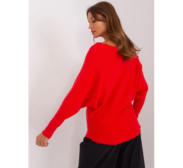 Sweter PM SW PM model 18975353 czerwony - FPrice Sweter PM SW PM model 18975353 czerwony - FPrice