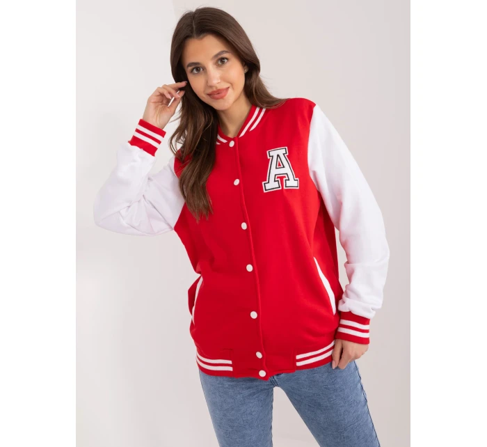 Bluza RV BL model 19506434 czerwony - FPrice Bluza RV BL model 19506434 czerwony - FPrice