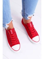 Dámské klasické tenisky Big Star - červené Dámské klasické tenisky Big Star - červené