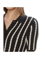 Tommy Hilfiger Cable F&F Polo SS Dress W WW0WW41748