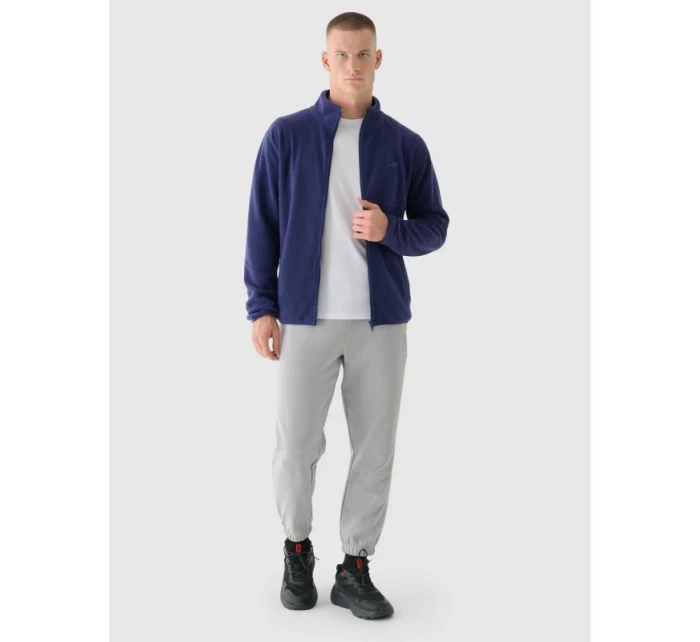 Pánský regular fleece se stojáčkem model 21433018 pánské - 4F Pánský regular fleece se stojáčkem model 21433018 pánské - 4F