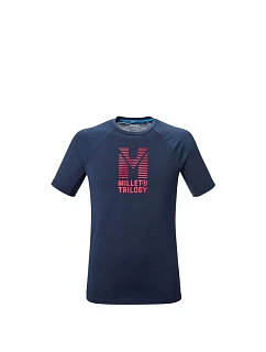 Pánské tričko MILLET Trilogy Icon Ts Ss M, tmavě modré
