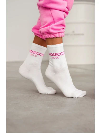 Dámské Ponožky PROSECCO MOOD Bílé Dámské Ponožky PROSECCO MOOD Bílé
