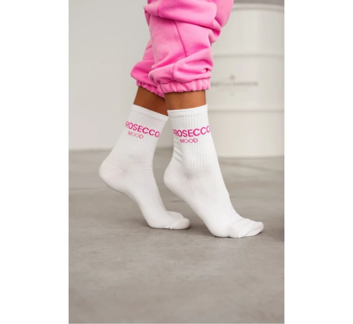 Dámské Ponožky PROSECCO MOOD Bílé Dámské Ponožky PROSECCO MOOD Bílé