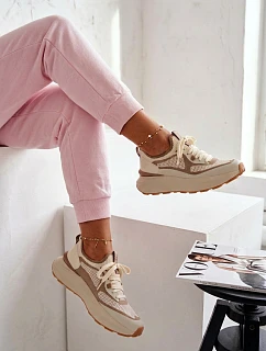 Dámské Sportovní Boty Big Star TT274571 HI-POLY SYSTEM Béžové