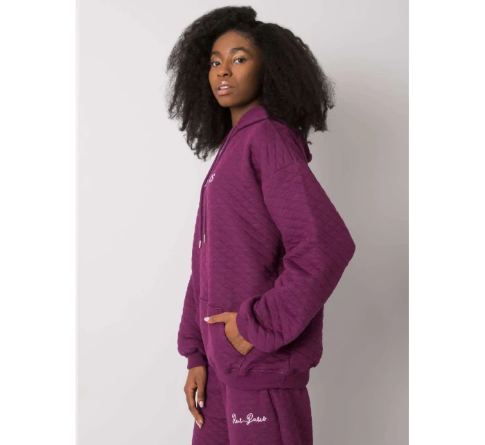 Mikina RV BL 7452.16 tmavě fialová