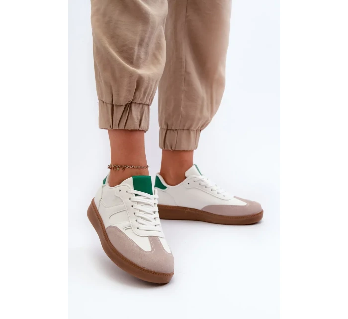 Dámské nízké sportovní tenisky, bílá Uvetta Dámské nízké sportovní tenisky, bílá Uvetta