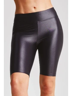 Dámské krátké legíny Kolarki Black Brillant Černá - Gatta