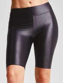 Dámské krátké legíny Kolarki Black Brillant Černá - Gatta