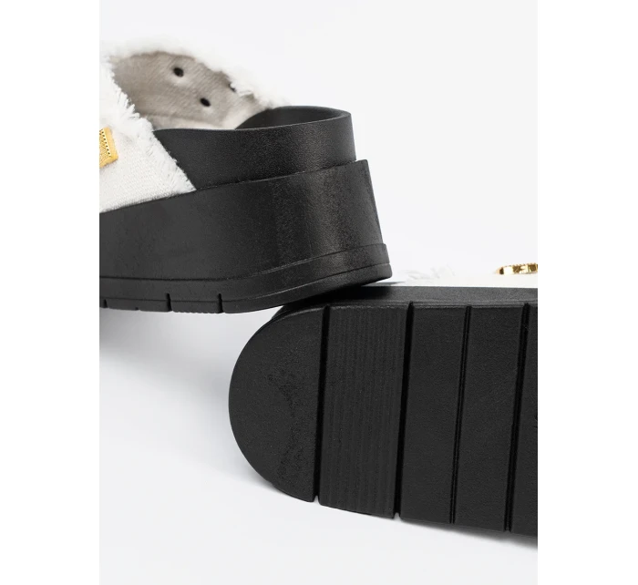 Praktické model 21106537 nazouváky dámské platforma - SEASTAR