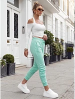 Dámské tepláky RELAX MODE mint FashionStreet UY2140 Dámské tepláky RELAX MODE mint FashionStreet UY2140