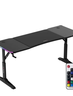 Herní stůl Hero model 21429425 RGB Black - Huzaro