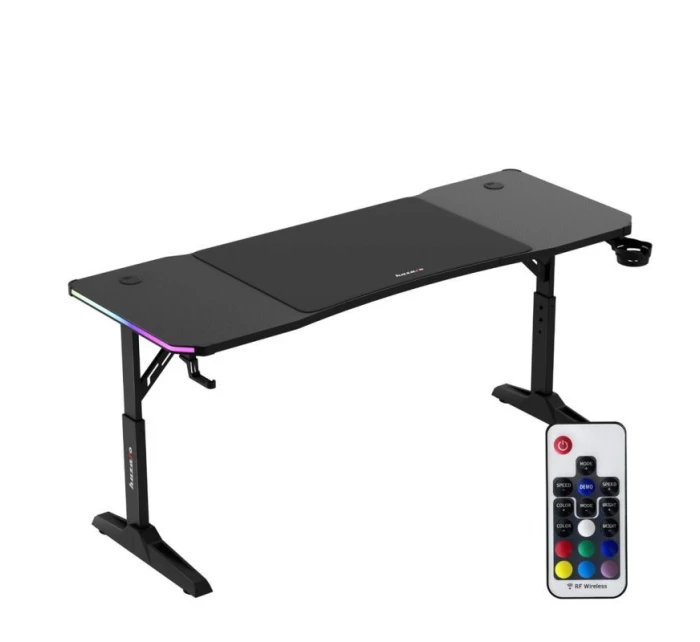 Herní stůl Hero model 21429425 RGB Black - Huzaro