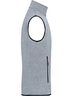 JN Pánská pletená fleecová vesta se stojáčkem 02.0 light grey model 22489664 - Daiber JN Pánská pletená fleecová vesta se stojáčkem 02.0 light grey model 22489664 - Daiber