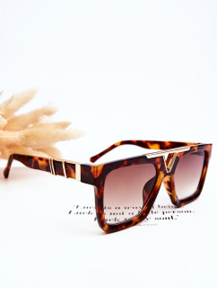 Dámské sluneční brýle V130037 Leopardí hnědá