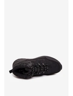 Pánské zateplené trekingové boty Lee Cooper – černé