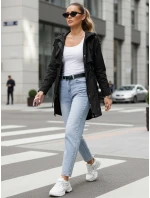 Dámská přechodná bunda parka BRENS černá FashionStreet TY4230