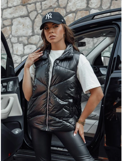 Dámská prošívaná vesta černá Dstreet model 21979872 - FashionStreet
