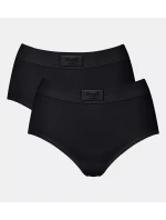 sloggi Double Comfort Maxi 2P - BLACK - SLOGGI BLACK - SLOGGI