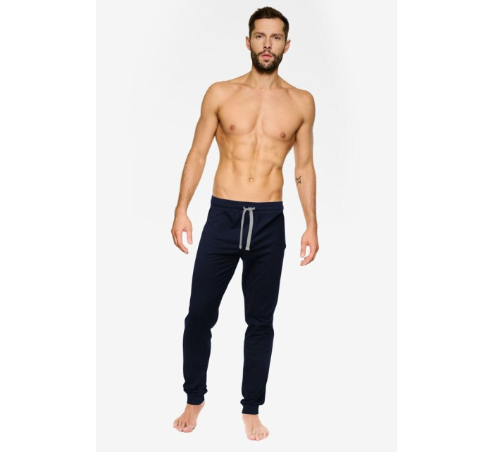 Pánské pyžamové kalhoty model 17448273 tmavě modré - Henderson