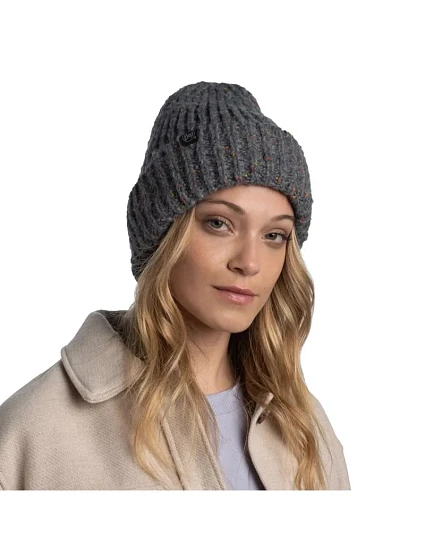 Kim Pletená fleecová čepice Beanie model 19408290 - Buff Kim Pletená fleecová čepice Beanie model 19408290 - Buff