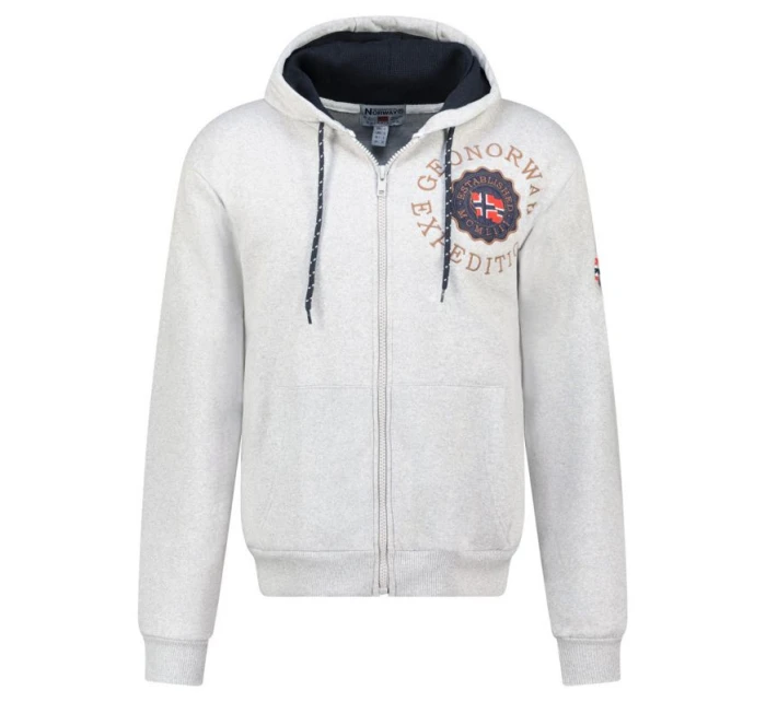 Geografické Norsko Mikina Geganto Blended DB 100 M WZ3027H/GN-Blended Grey