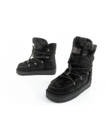 dámské sněhové boty zimní módní model 21395262 zateplené černé dámské - D.Franklin