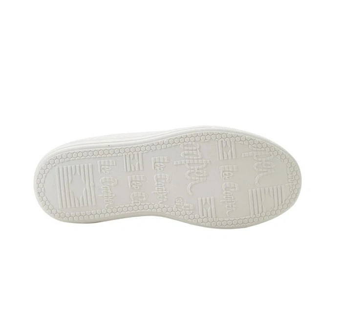 Lee Cooper dámské sportovní boty white platform lace-up dámské