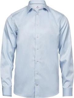 Tee Jays TJ 4020 Luxusní keprová košile s dlouhým rukávem 18.4020 light blue
