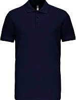 Kariban K 239 Pánské elastické piqué polo 20.K239 navy