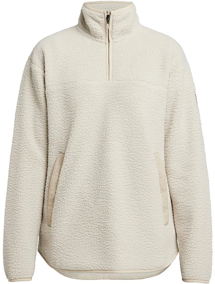Tenson Yoke Half Zip W Dámská fleecová mikina s 1/4 zipem 84.7645 sand Tenson Yoke Half Zip W Dámská fleecová mikina s 1/4 zipem 84.7645 sand