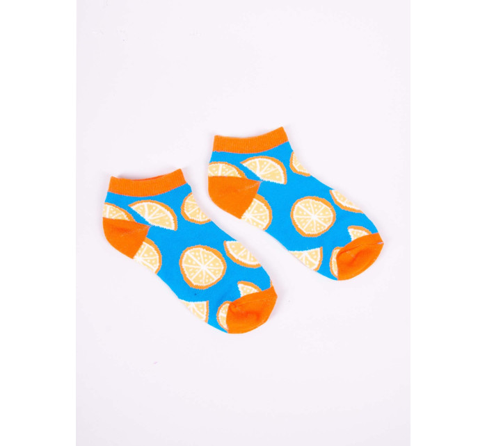 Yoclub Kotníkové vtipné bavlněné ponožky Vzory Barvy SKS-0086U-A100 Vícebarevné