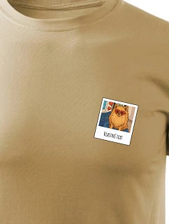 Personalizované pánské tričko s polaroidem 