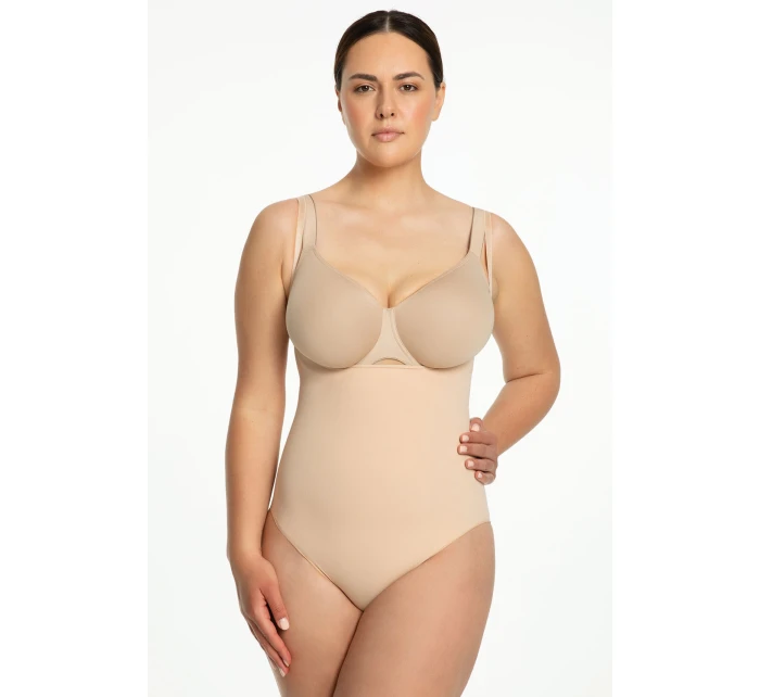 Dámské body 419 Seamless Open Béžová - Julimex