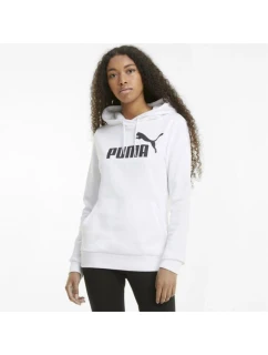 Dámská mikina Ess Logo W 586791 02 Bílá s potiskem - Puma