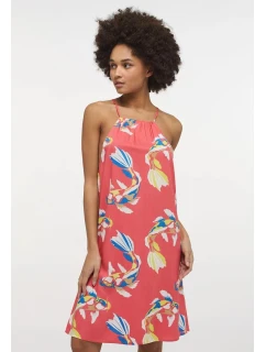 Dámské letní šaty model 22002839 lososová - Kesi