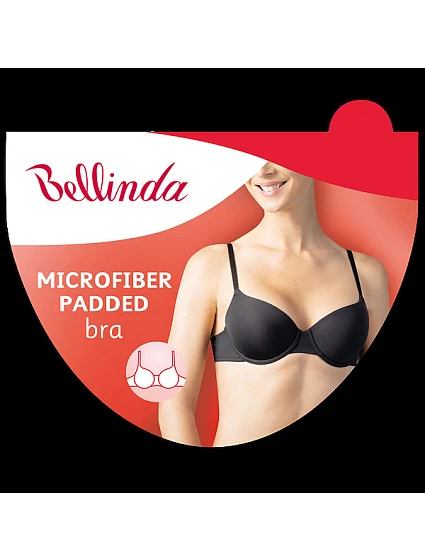 Dámská vyztužená podprsenka model 22028813 PADDED BRA  černá - Bellinda