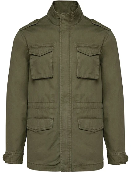 Kariban K 6164 Pánská bunda Safari 20.6164 washed light khaki Kariban K 6164 Pánská bunda Safari 20.6164 washed light khaki