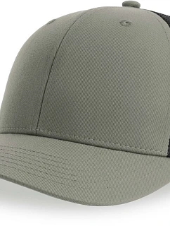 Atlantis Headwear Bryce 6 panelová Trucker kšiltovka 33.0102 grey/black