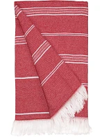 The One Towelling Recycled Hamam Towel Hamam ručník "Recycled" 48.1059 red The One Towelling Recycled Hamam Towel Hamam ručník "Recycled" 48.1059 red