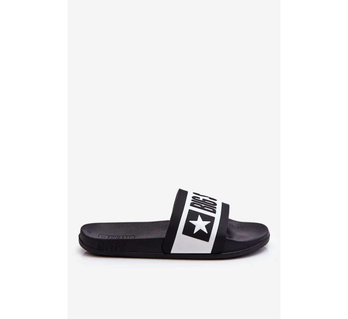 Dámské klasické pantofle Big Star model 21610715 Černá - Big Star Shoes Dámské klasické pantofle Big Star model 21610715 Černá - Big Star Shoes