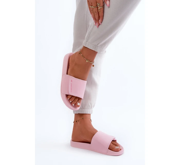 Dámské Žabky model 21666180 Růžové - 4F Dámské Žabky model 21666180 Růžové - 4F